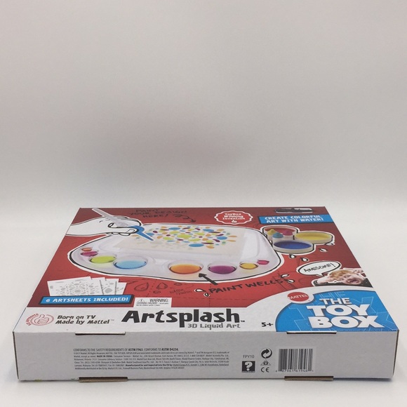 Artsplash 3D Liquid Art Create Colourful Art with Water 6 Artsheets Matt… - Picture 5 of 10